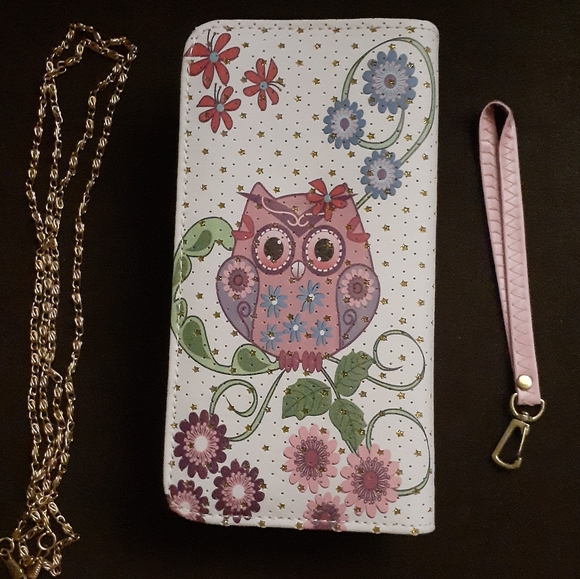 Owl crossbody/wristlet wallet - Picture 5 of 5